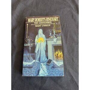 Mary Roberts Rinehart The Confession / Sight Unseen Vintage Gothic Mystery PB